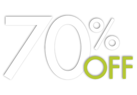 1/2 OFF Sale
